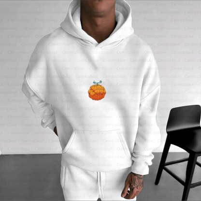 Plus Velvet Unisex Anime Graphic Streetwear Vintage Hoodie