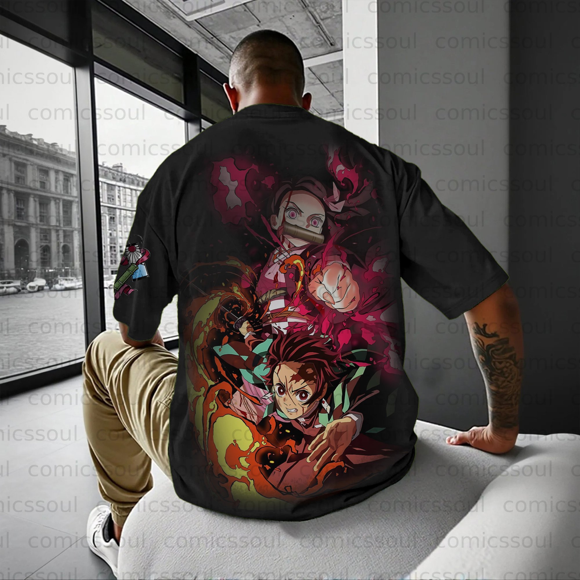 Unisex Anime Inspired Vintage T-Shirt