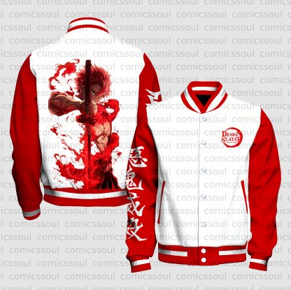 Unisex Vintage Anime Graphic Jacket