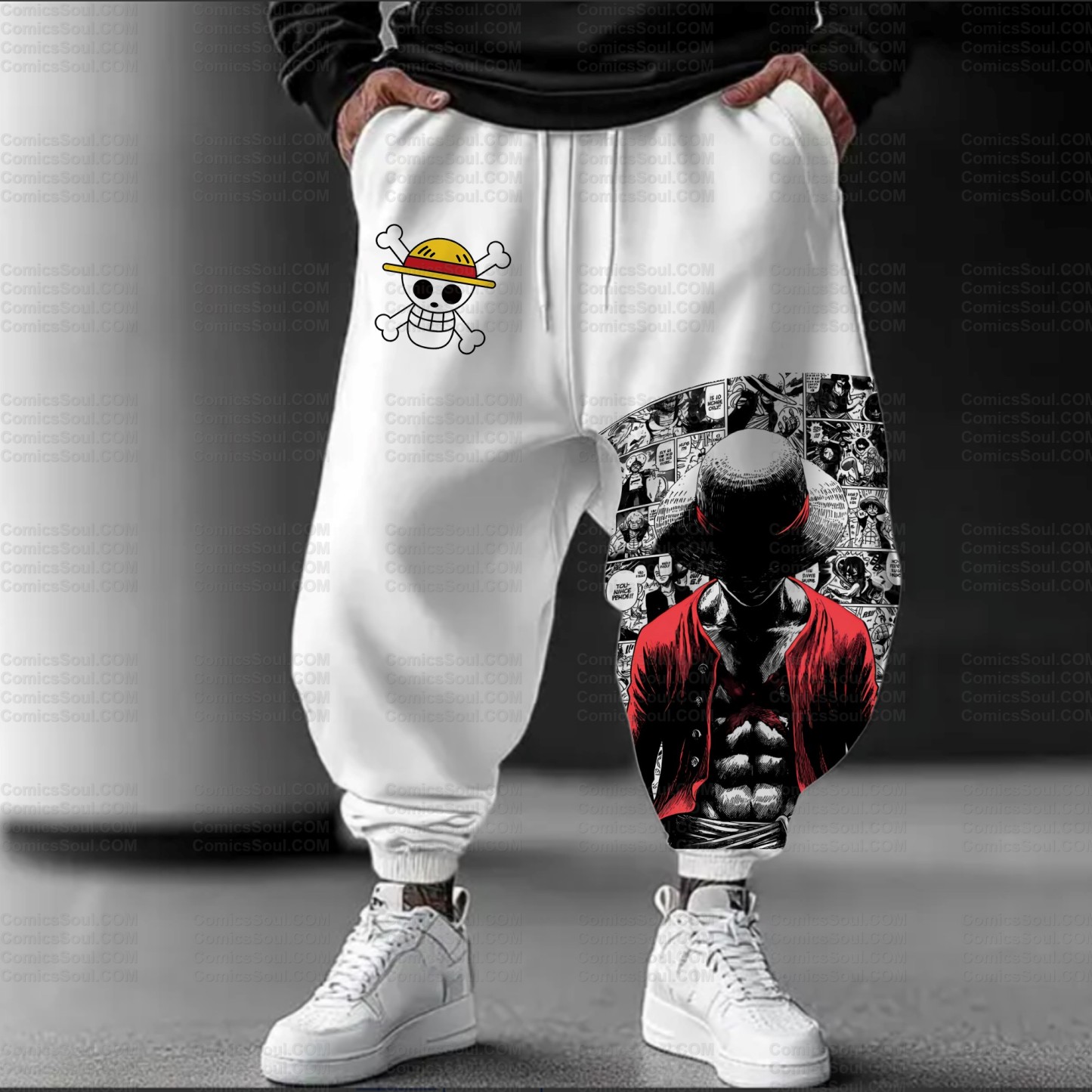 Unisex Anime Inspired Vintage Plush Pants