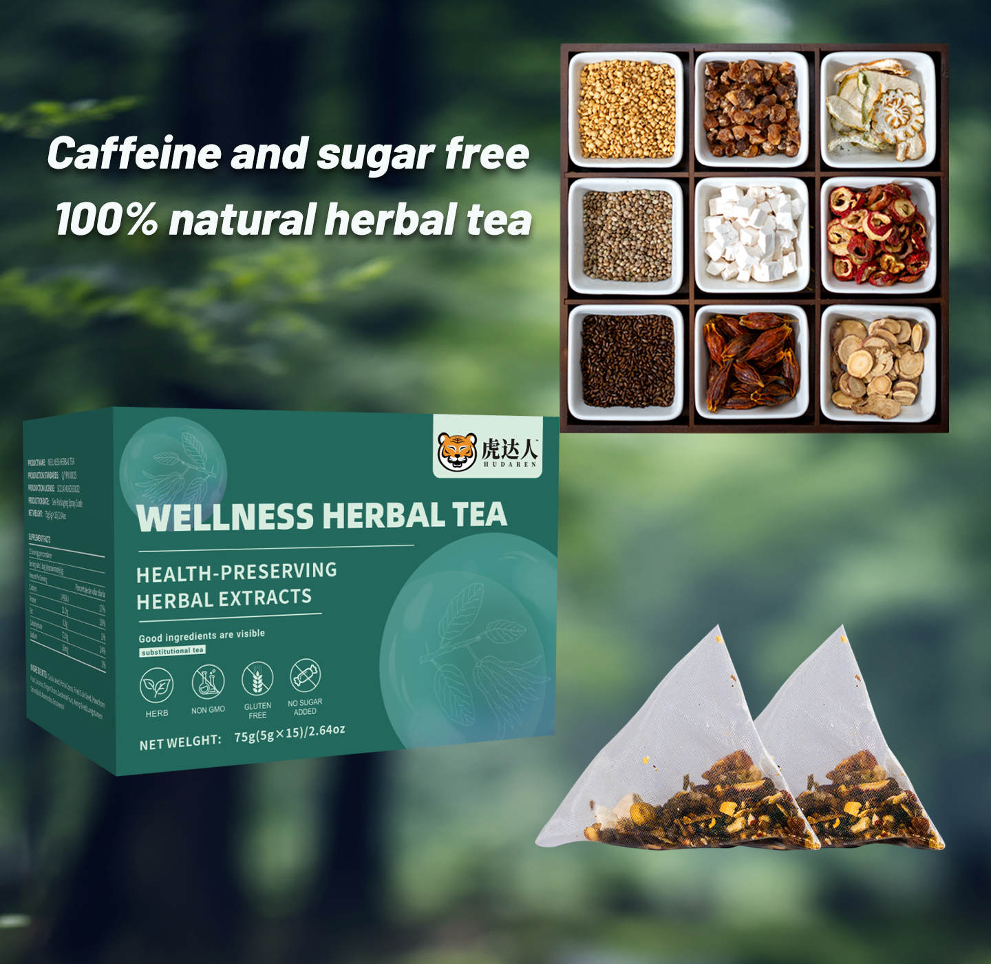 Wellness herbal tea