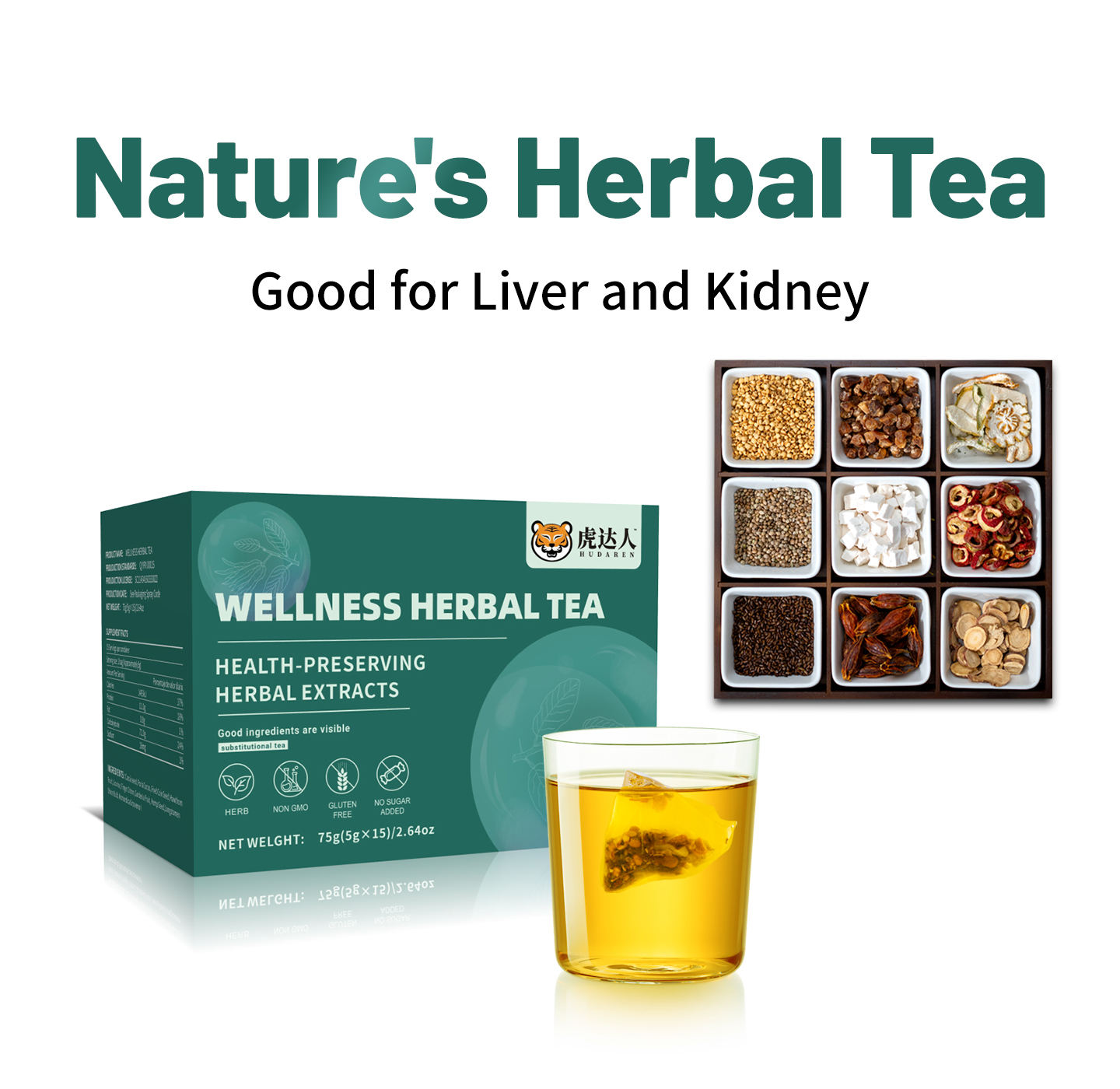 Wellness herbal tea