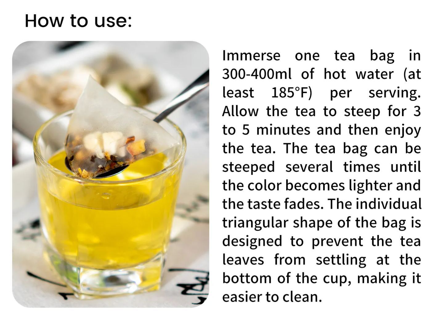 Wellness herbal tea