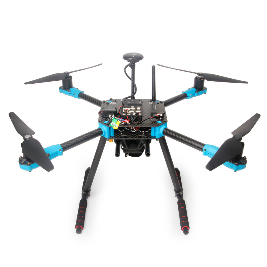 Holybro PX4 Development Kit X500 V2 ARF with Pixhawk 6C / Pixhawk 6X Flight Controller M10 GPS Telemetry Radio 433MHZ / 915MHZ