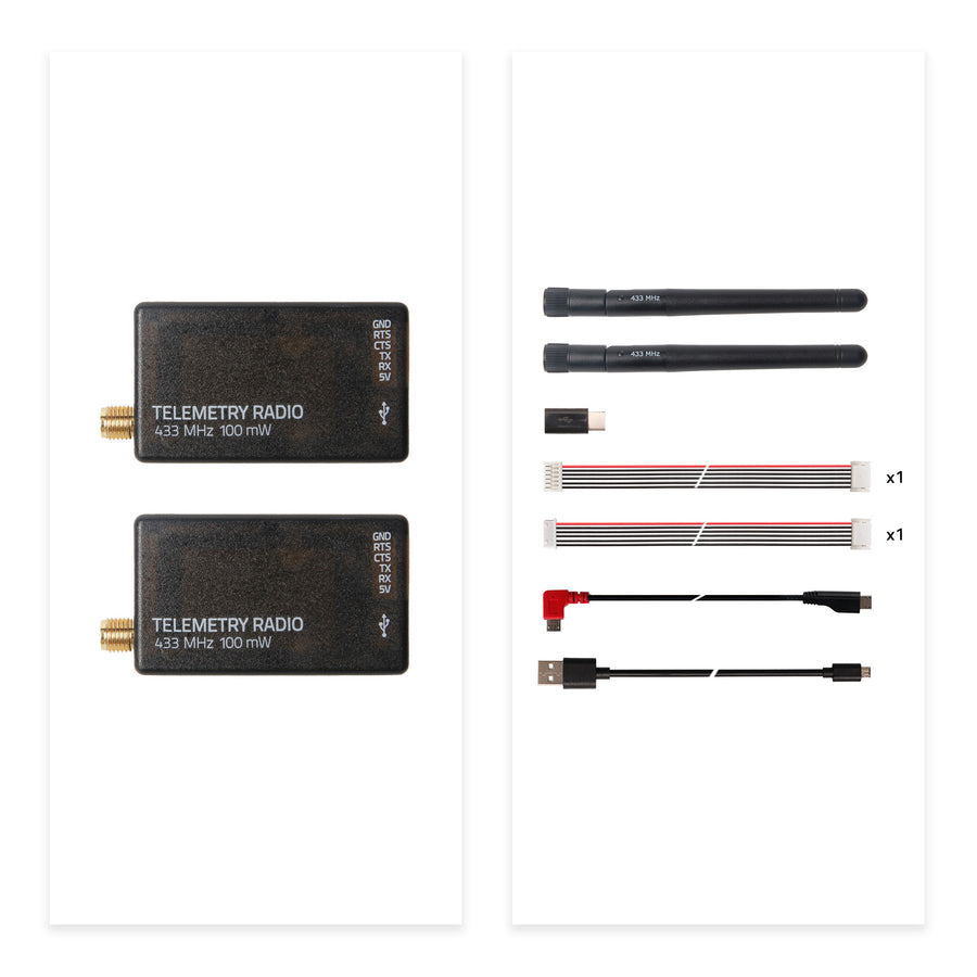 Holybro SiK Telemetry Radio V3 100mW 500mW 433MHZ 915MHZ