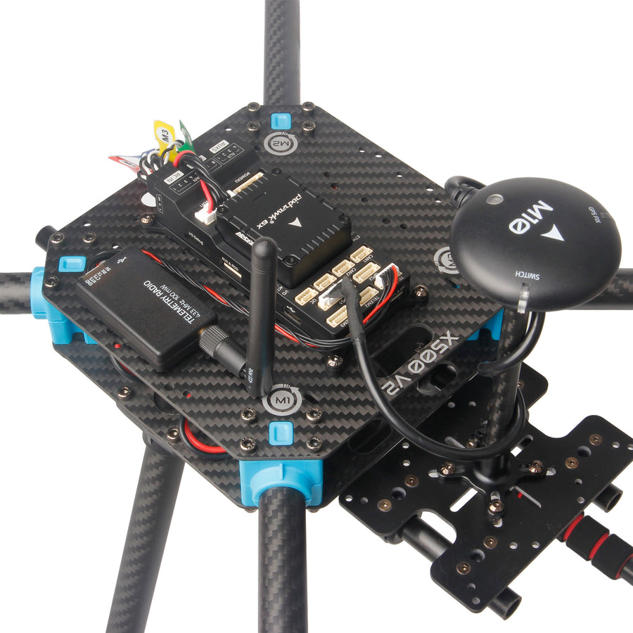 Holybro PX4 Development Kit X500 V2 ARF with Pixhawk 6C / Pixhawk 6X Flight Controller M10 GPS Telemetry Radio 433MHZ / 915MHZ