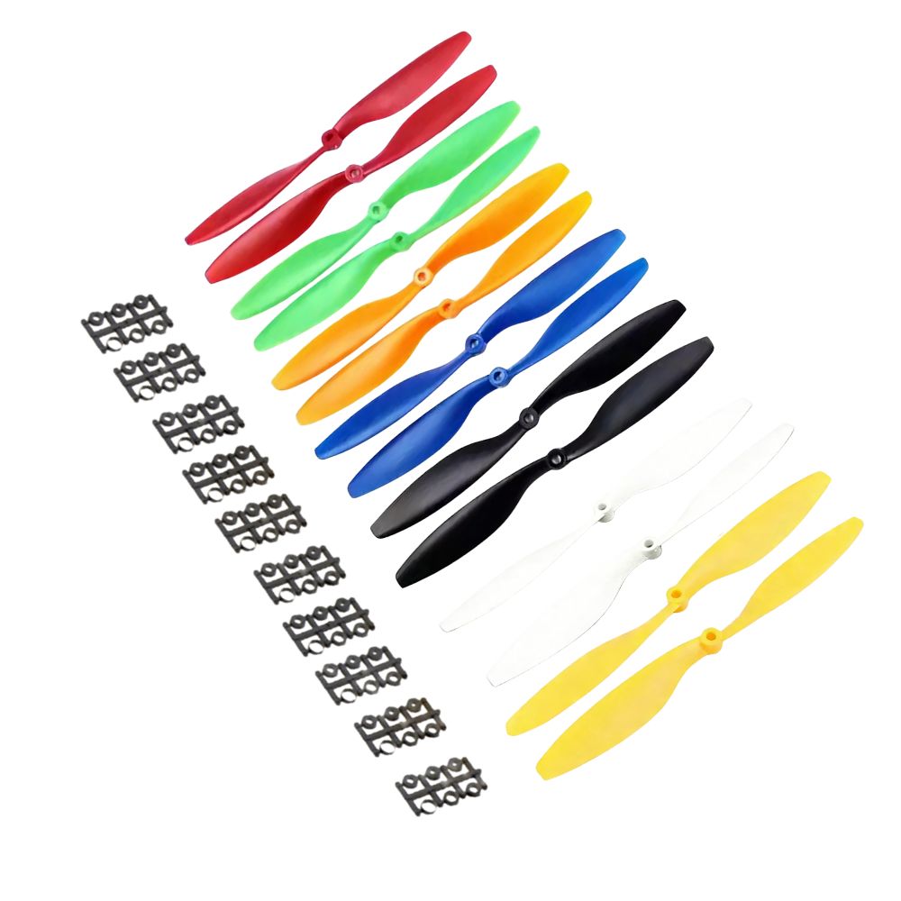 10PCS/5Pair 1045 Propeller Prop CW CCW Blade 10x4.5" 