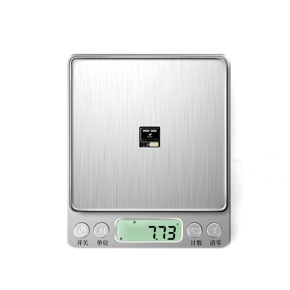 HGLRC M100-5883 M10 GPS Module with Compass Ceramic Antenna on-board LED Indicators 21x21mm