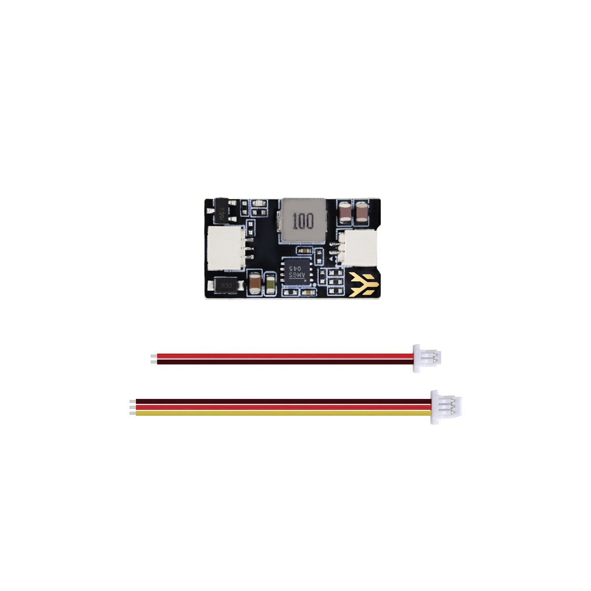 HGLRC 5-12V BEC Step-down Module 5V/12V Output / 8.4V-28V Input Supports Welding or Wiring Terminal Connection for RC FPV Drone-HPXGRC
