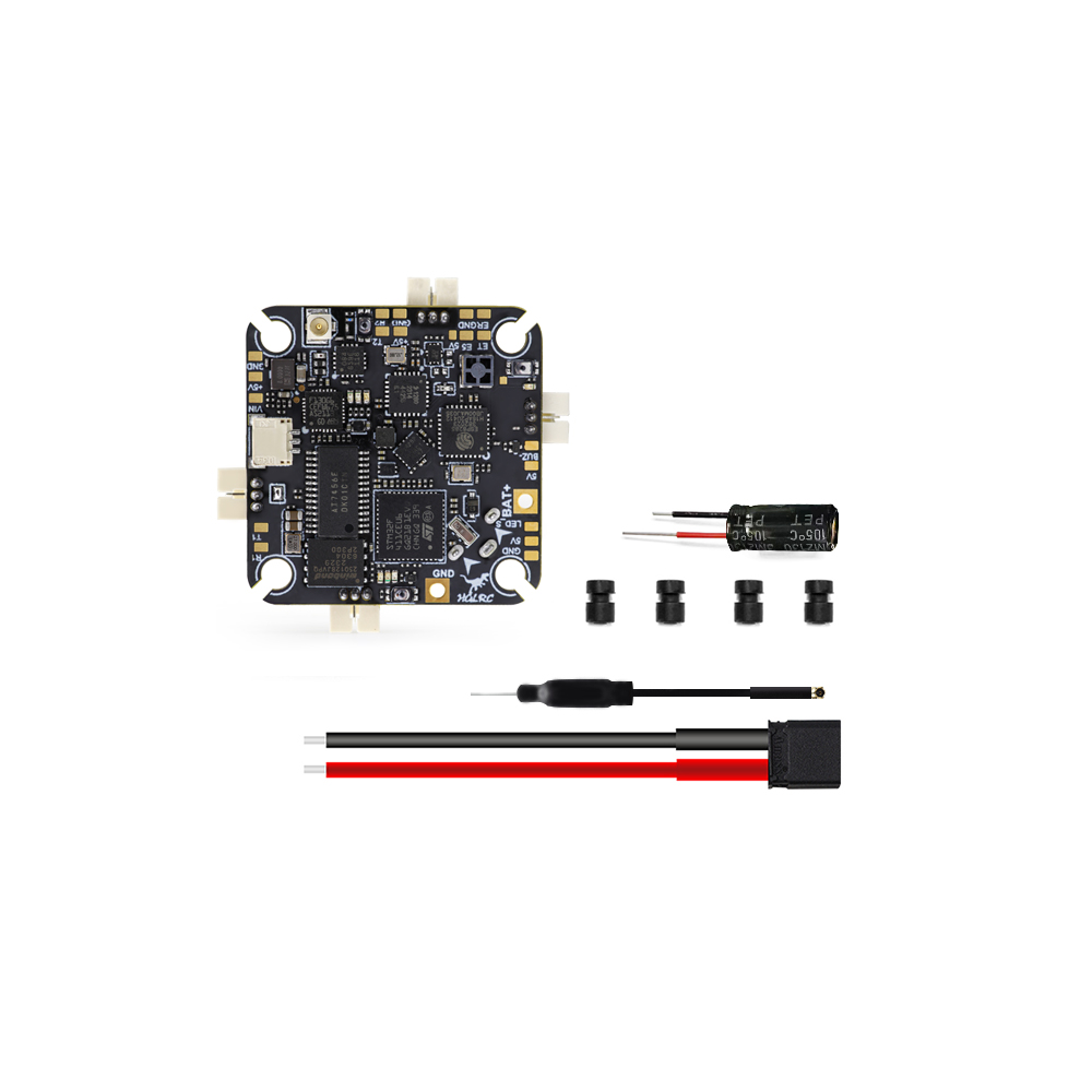HGLRC SPECTER F411 12A AIO Flight Controller 12A 4in1 ESC 400mW UART ELRS 2.4G 2-4S 25.5X25.5mm 