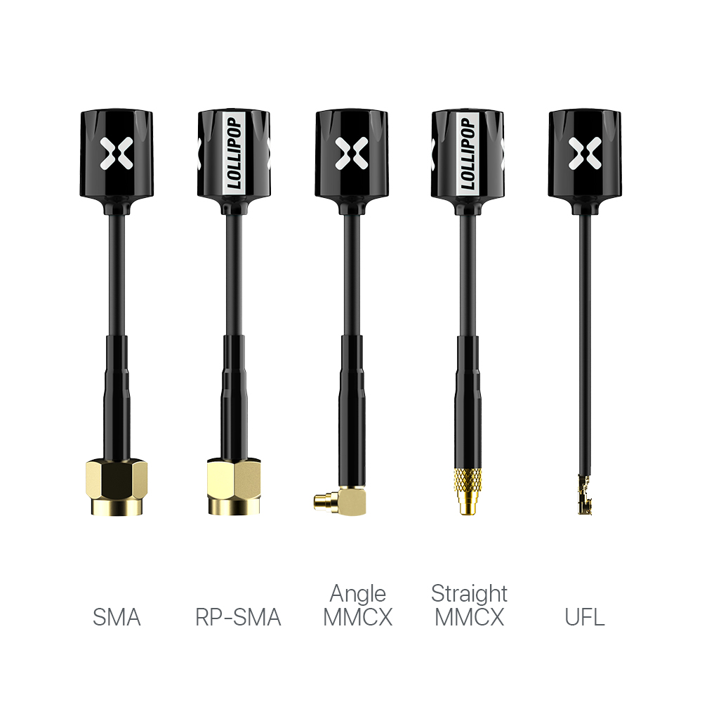 Foxeer 5.8G Micro Lollipop 2.5dBi High Gain Super Tiny FPV Omni Antenna (2PCS)