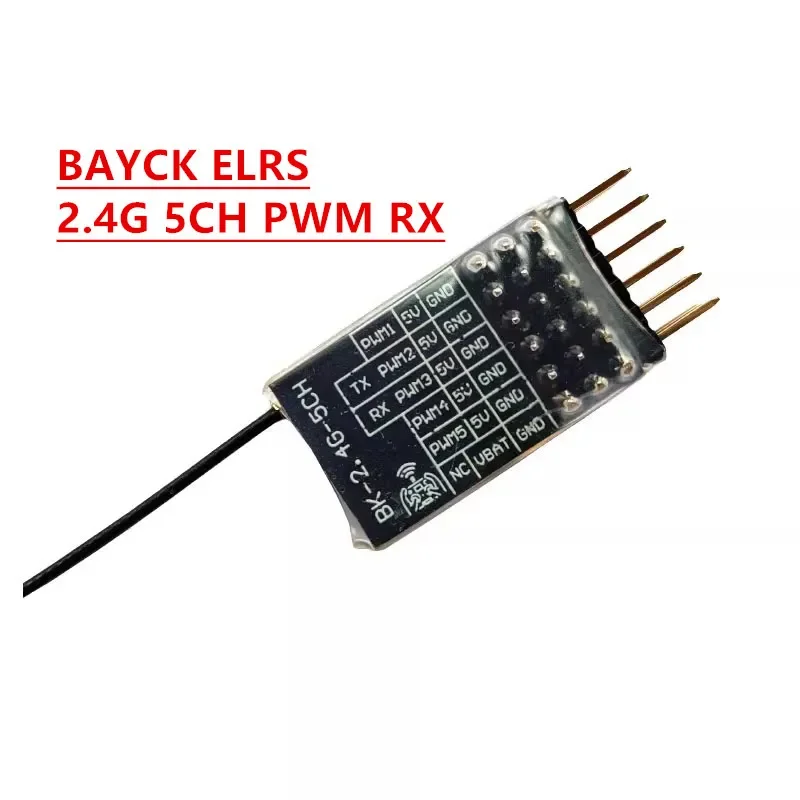 BAYCKRC ELRS 2.4G 5CH PWM Receiver 