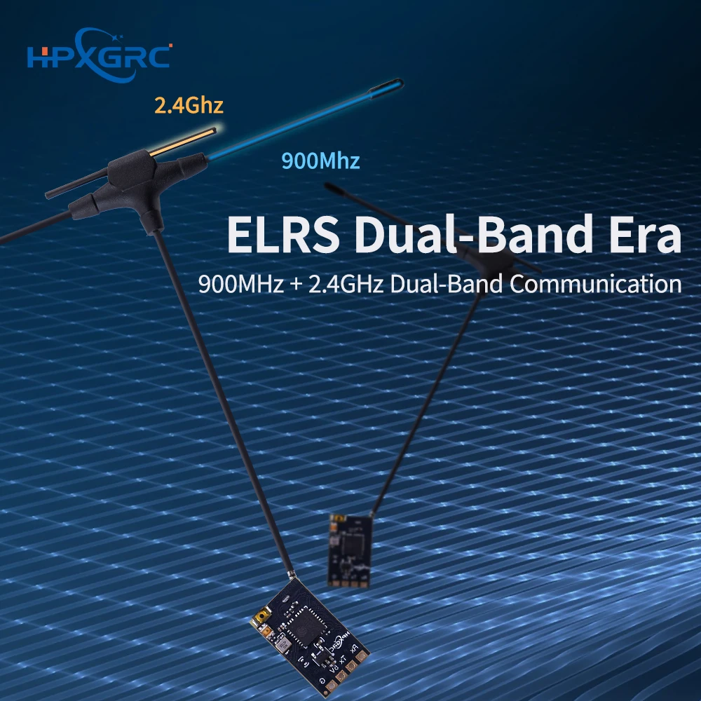 HPXGRC SuperX ELRS 2.4G/915Mhz Receiver 