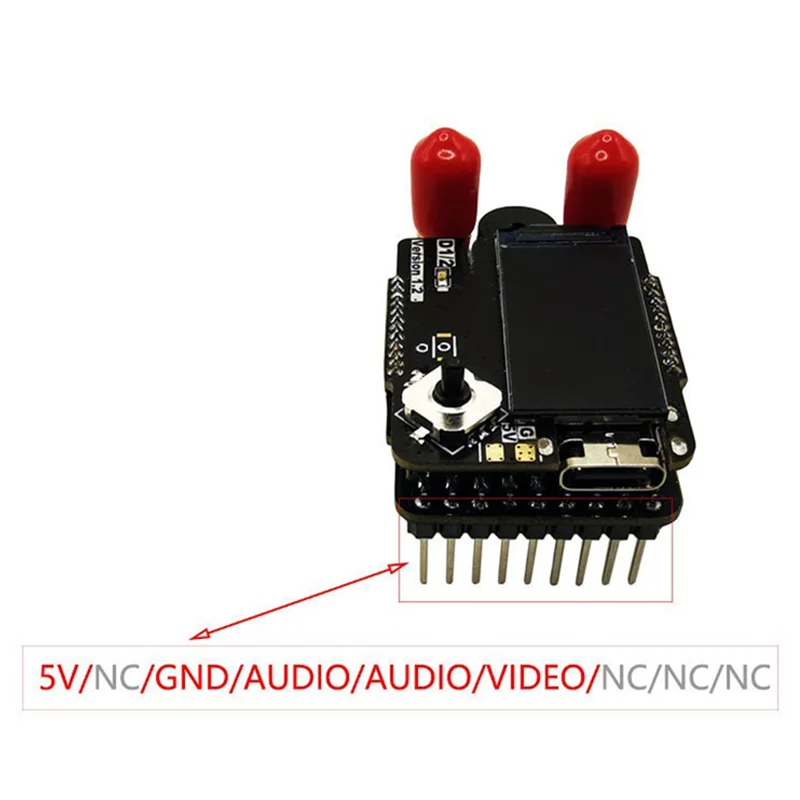 RX5808 5.8G Dual Antenna Receiver Module RX Receiver Module For SKYZONE/Fatshark FPV Drone Glasses Accessories Part-HPXGRC