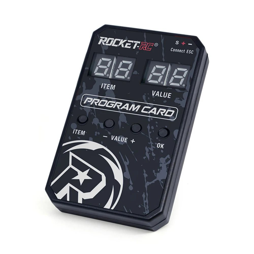 ROCKET-RC 130A ESC with Programming Card