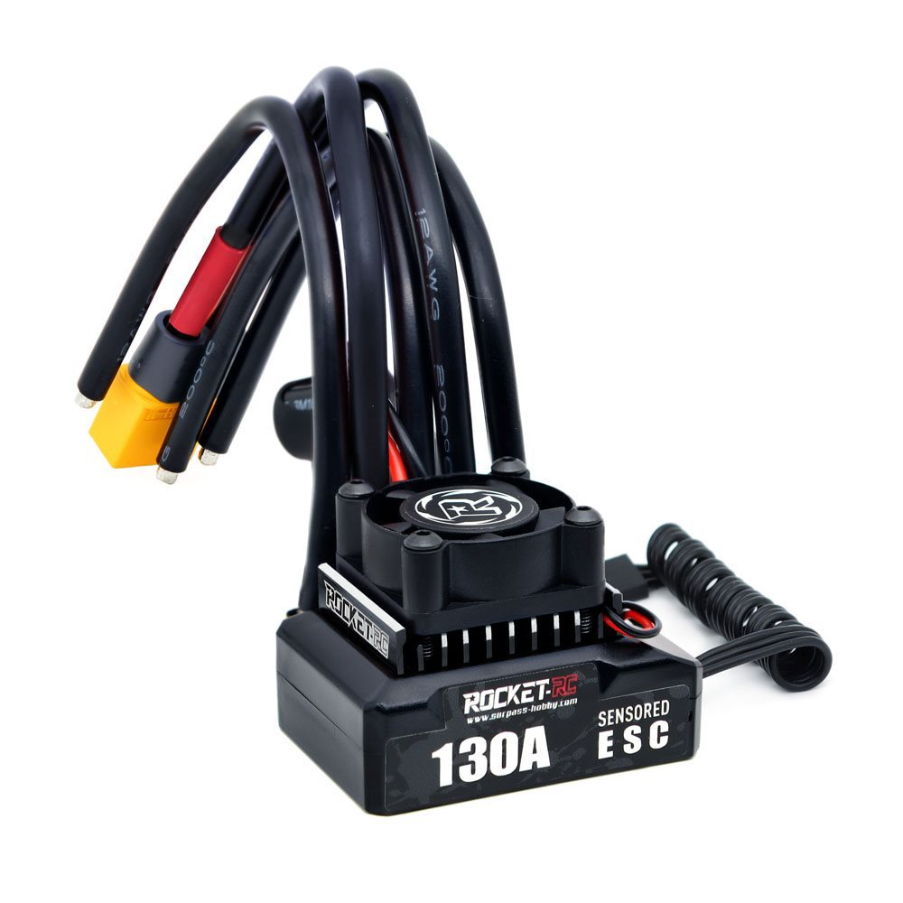 ROCKET-RC 130A ESC with Programming Card