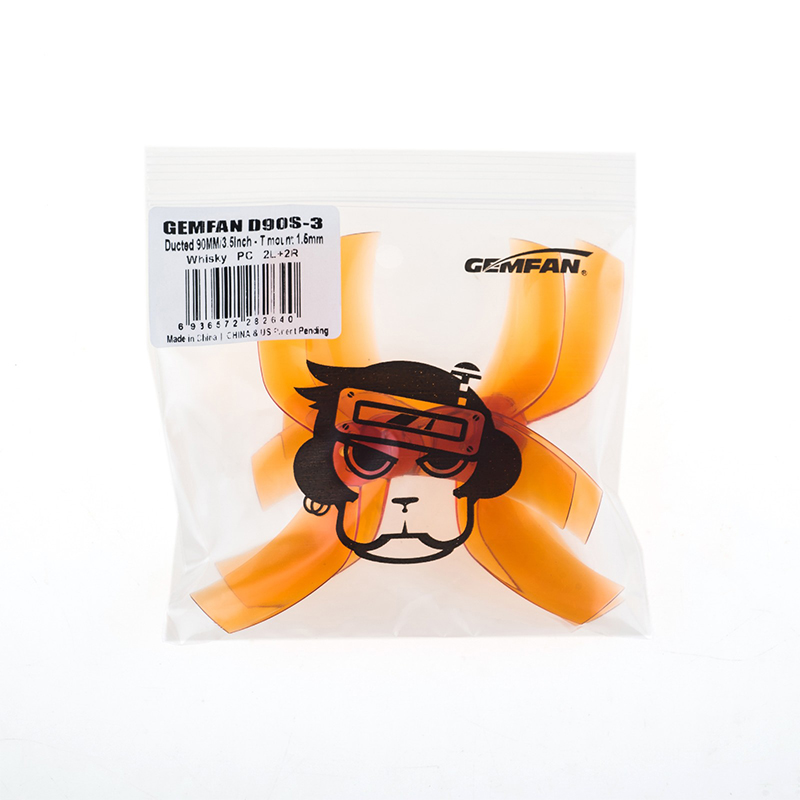 Gemfan D90S 90mm 3-Blade 3.5inch Propeller 