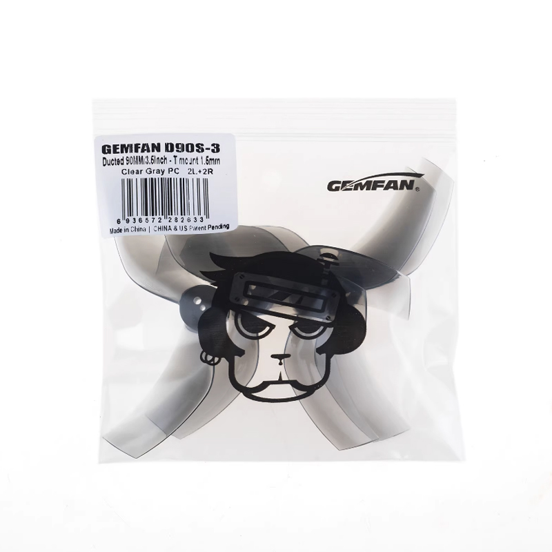 Gemfan D90S 90mm 3-Blade 3.5inch Propeller 