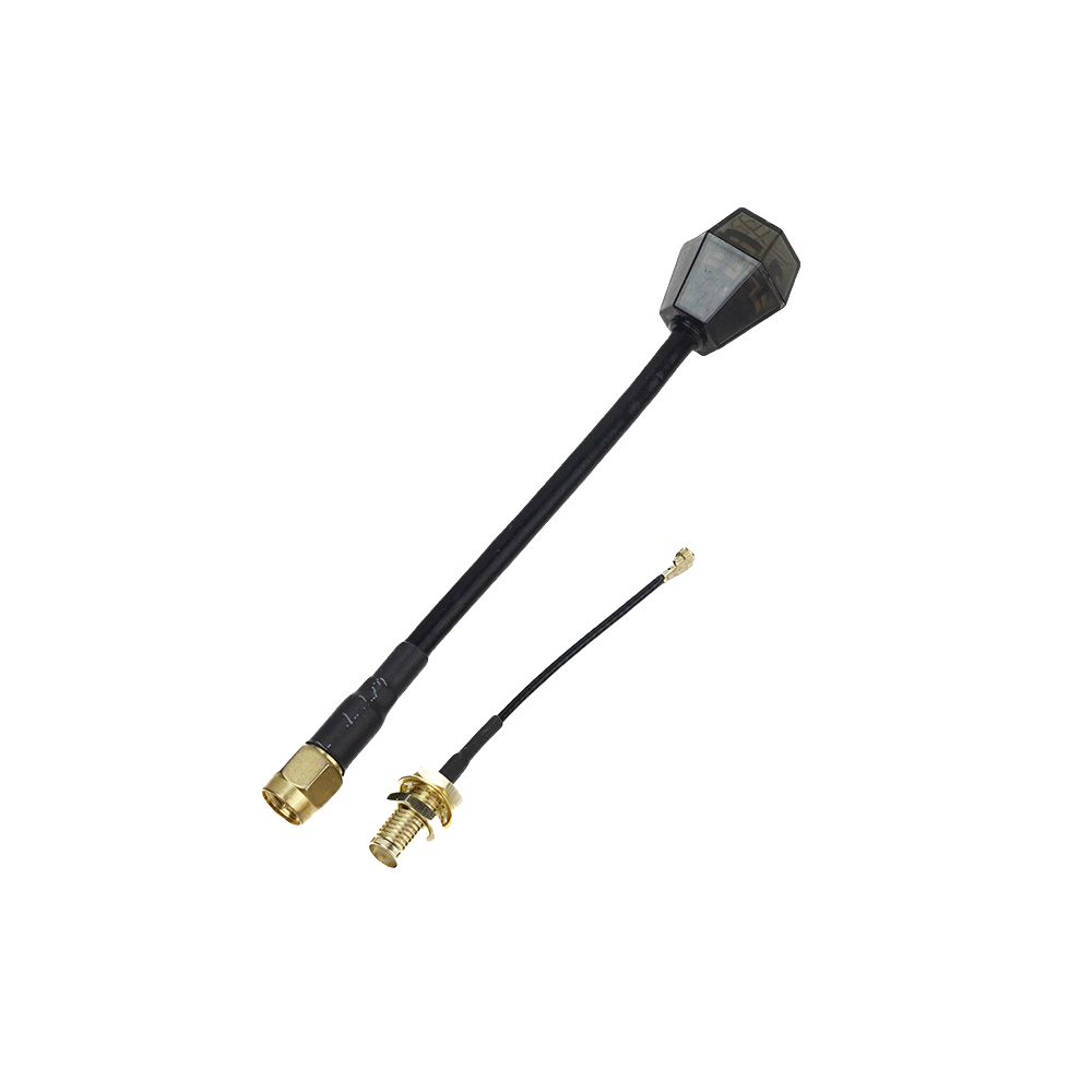 TJRC 5.8G Antenna LHCP 100/180mm SMA FPV Antenna w/ IPEX UFL Adapter Support O4 PRO Transmission 