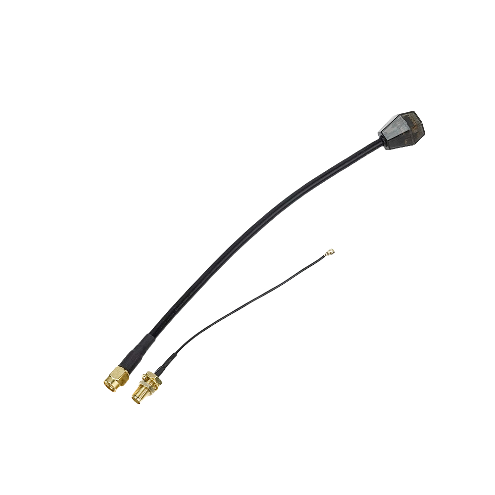 TJRC 5.8G Antenna LHCP 100/180mm SMA FPV Antenna w/ IPEX UFL Adapter Support O4 PRO Transmission 