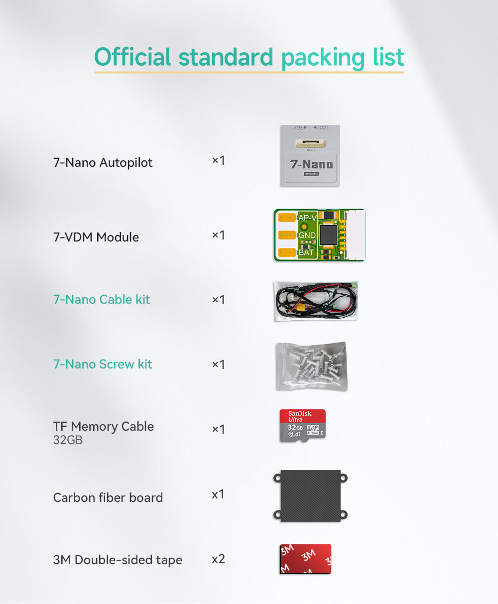 CUAV New FPV Drone Small Size Cube 7 Nano Controller