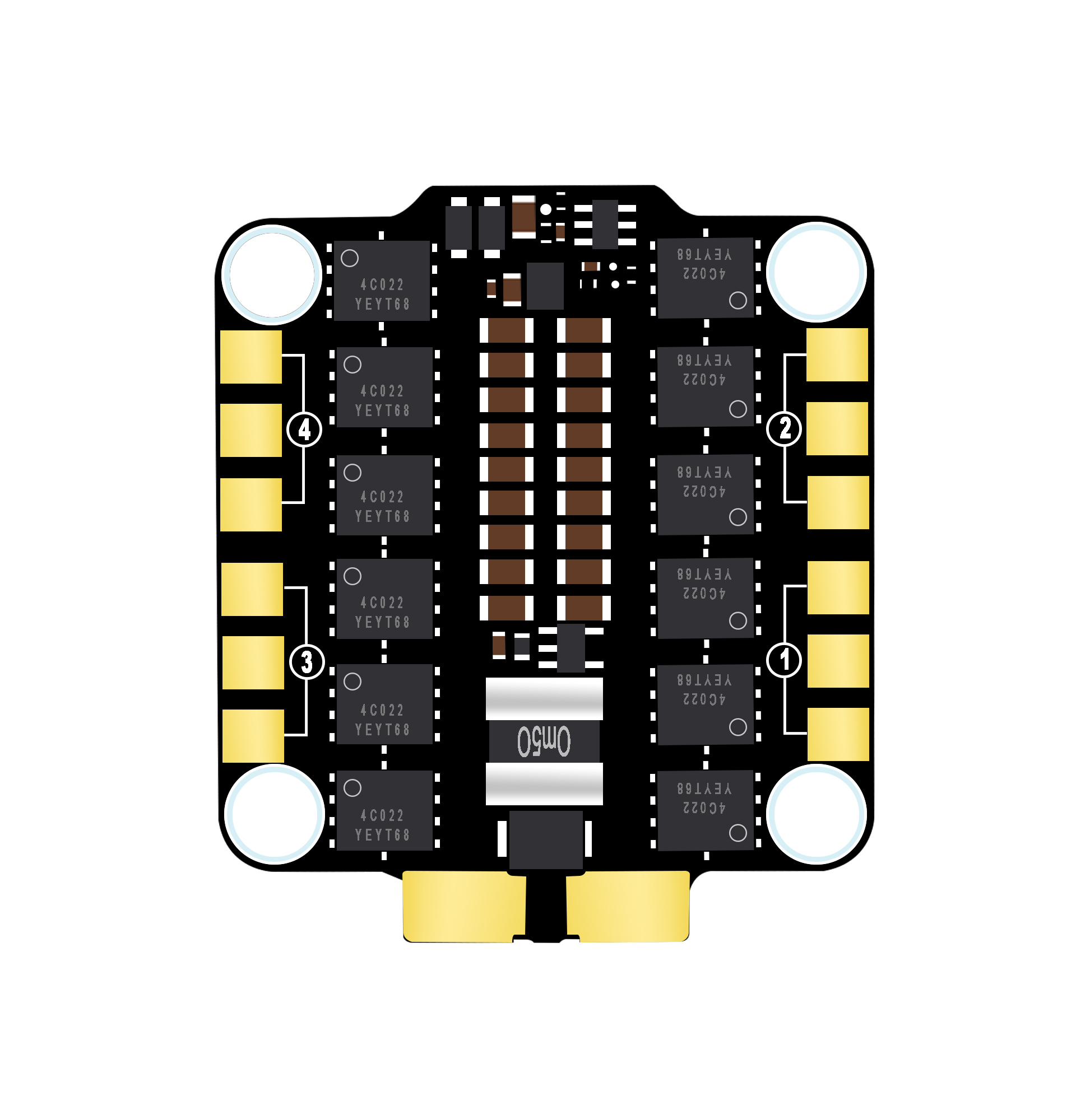 F722/F460 STACK-60A 4in1 ESC