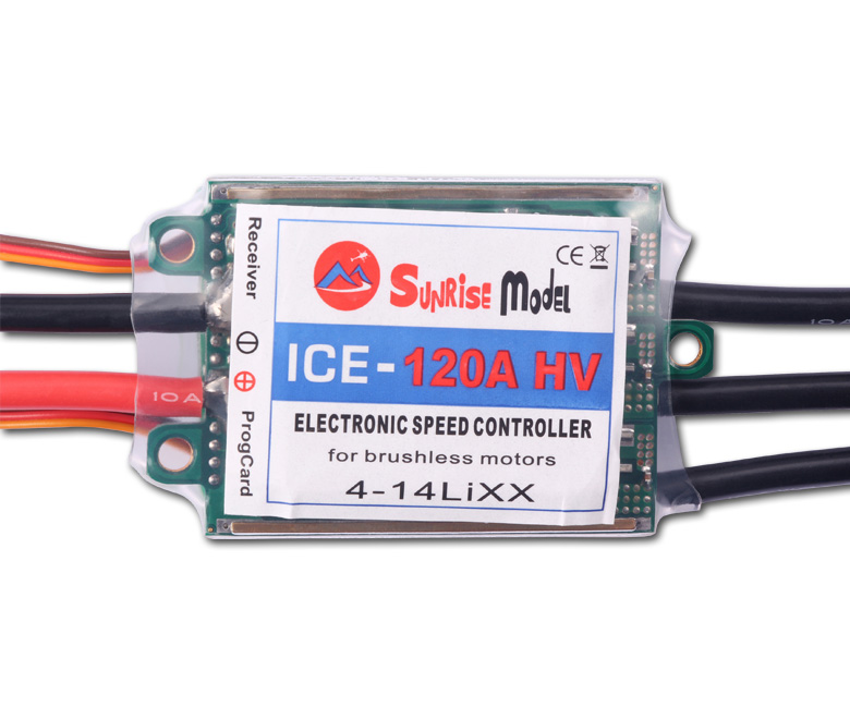 SunriseModel ICE 2-6S Helicopter Airplane Brushless ESC with BEC Output 18A 30A 40A 45A 60A 90A 100A 120A 150A-HPXGRC