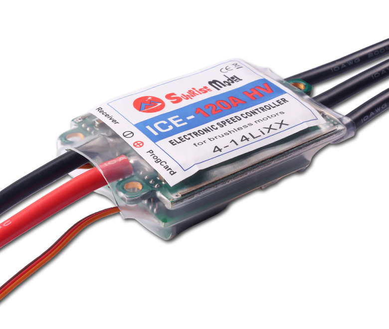 SunriseModel ICE 2-6S Helicopter Airplane Brushless ESC with BEC Output 18A 30A 40A 45A 60A 90A 100A 120A 150A-HPXGRC