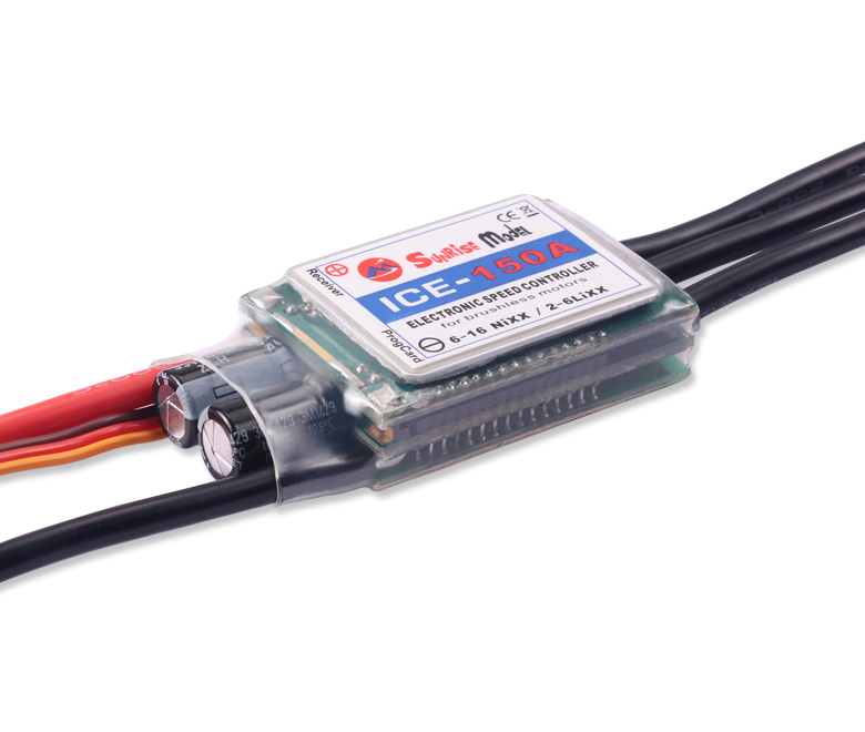 SunriseModel ICE 2-6S Helicopter Airplane Brushless ESC with BEC Output 18A 30A 40A 45A 60A 90A 100A 120A 150A-HPXGRC