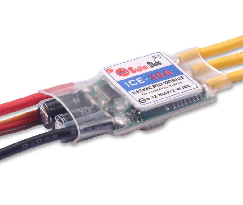 SunriseModel ICE 2-6S Helicopter Airplane Brushless ESC with BEC Output 18A 30A 40A 45A 60A 90A 100A 120A 150A-HPXGRC