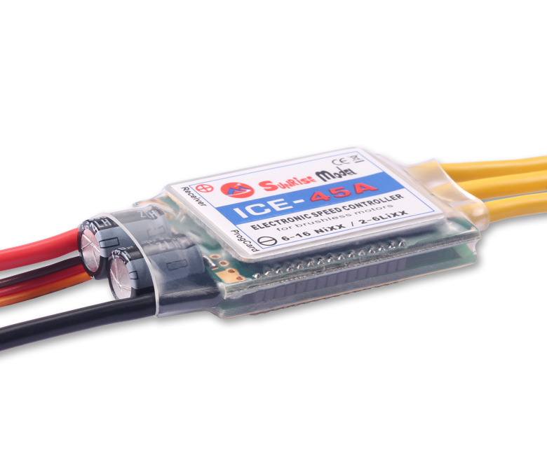 SunriseModel ICE 2-6S Helicopter Airplane Brushless ESC with BEC Output 18A 30A 40A 45A 60A 90A 100A 120A 150A-HPXGRC