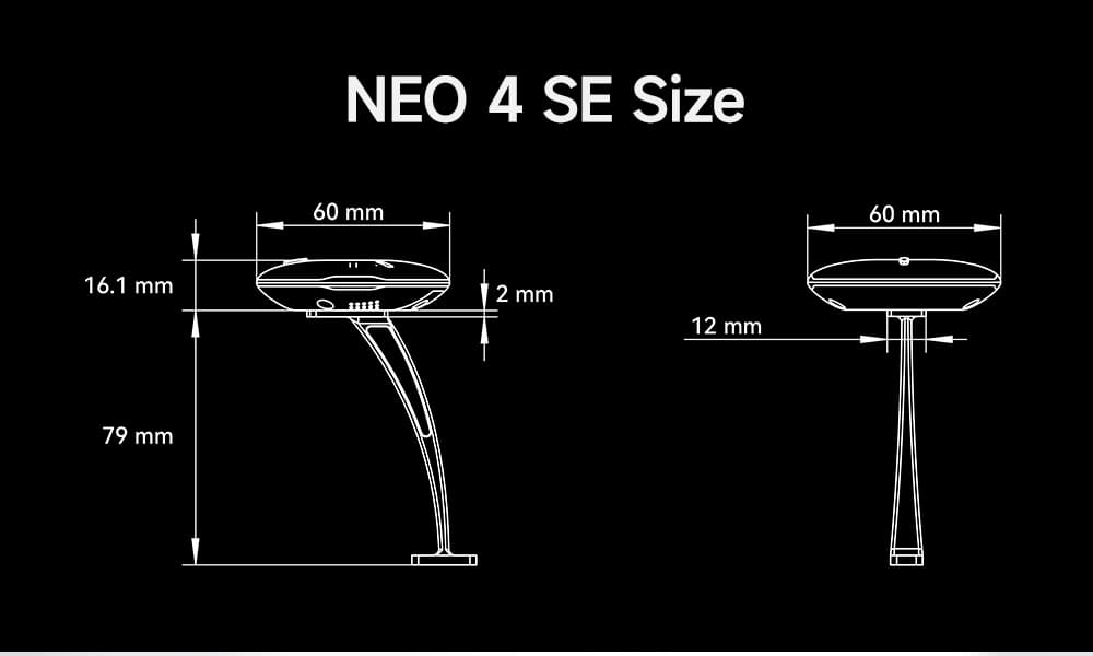 NEO 4 SE Size