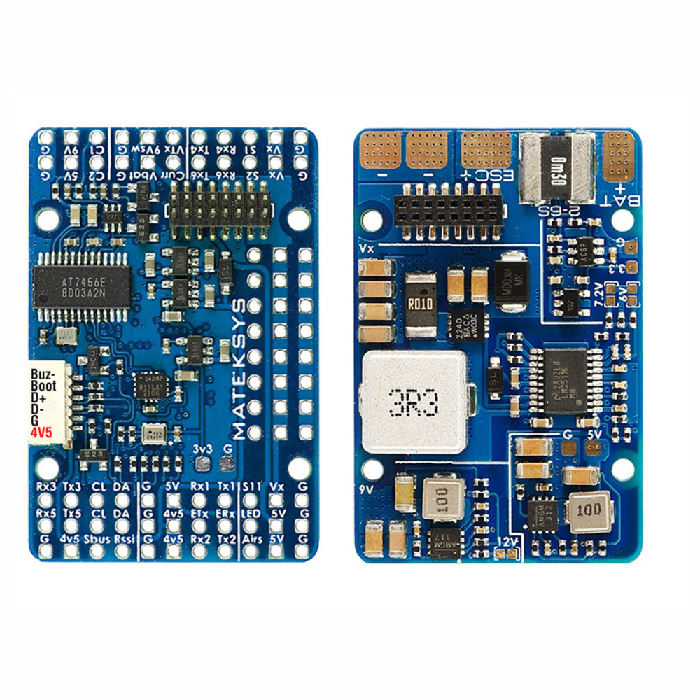 MATEKSYS F405-WTE F405 Flight Controller Built-in 2~6S LiPo OSD Blackbox ArduPilot INAV for RC Drone F405-WSE Updated-HPXGRC