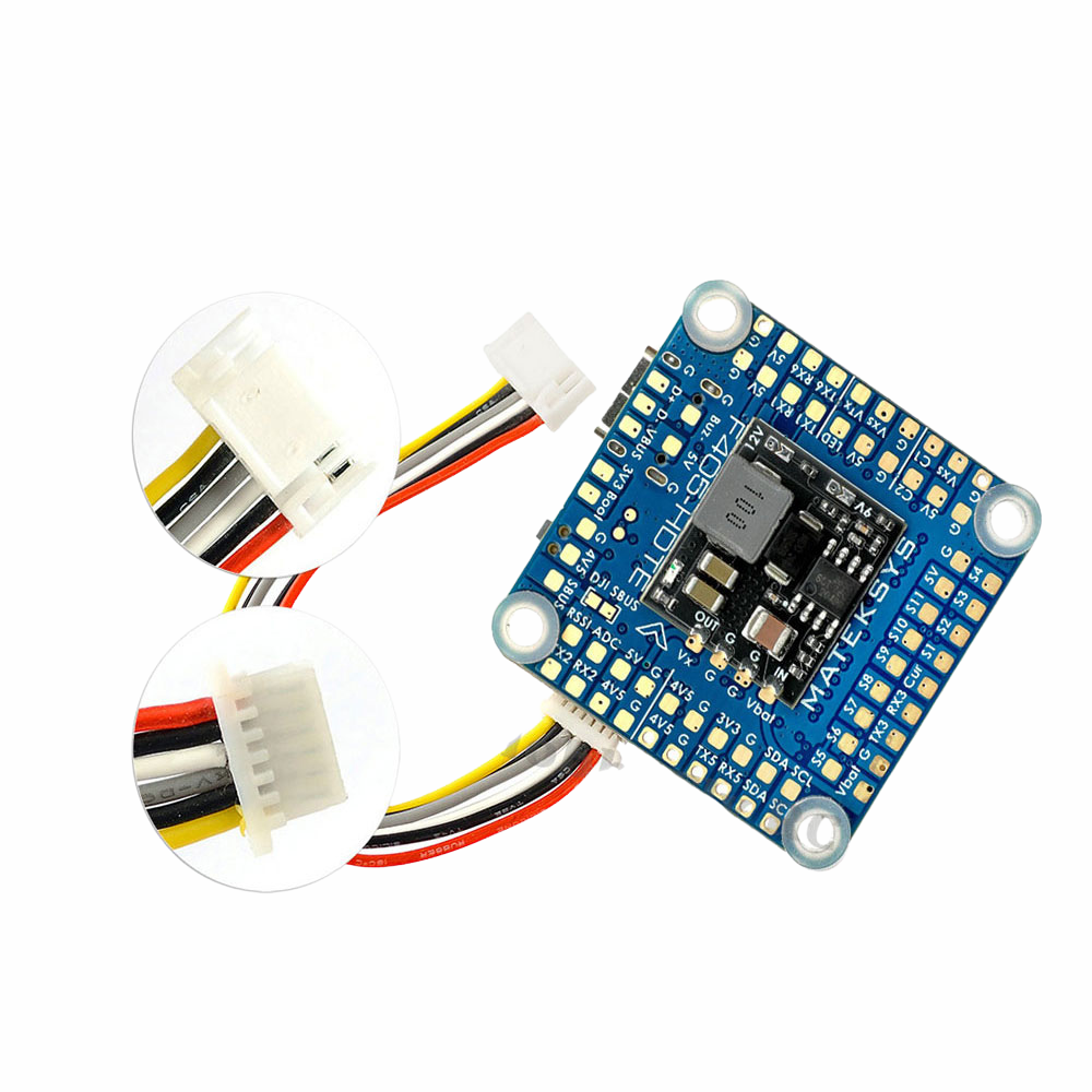 MATEKSYS F405-HDTE F4 Flight Controller STM32F405 Built-in Dual BEC Baro OSD Blackbox For DJI Or Analog VTX FPV RC Freestyle Drone-HPXGRC