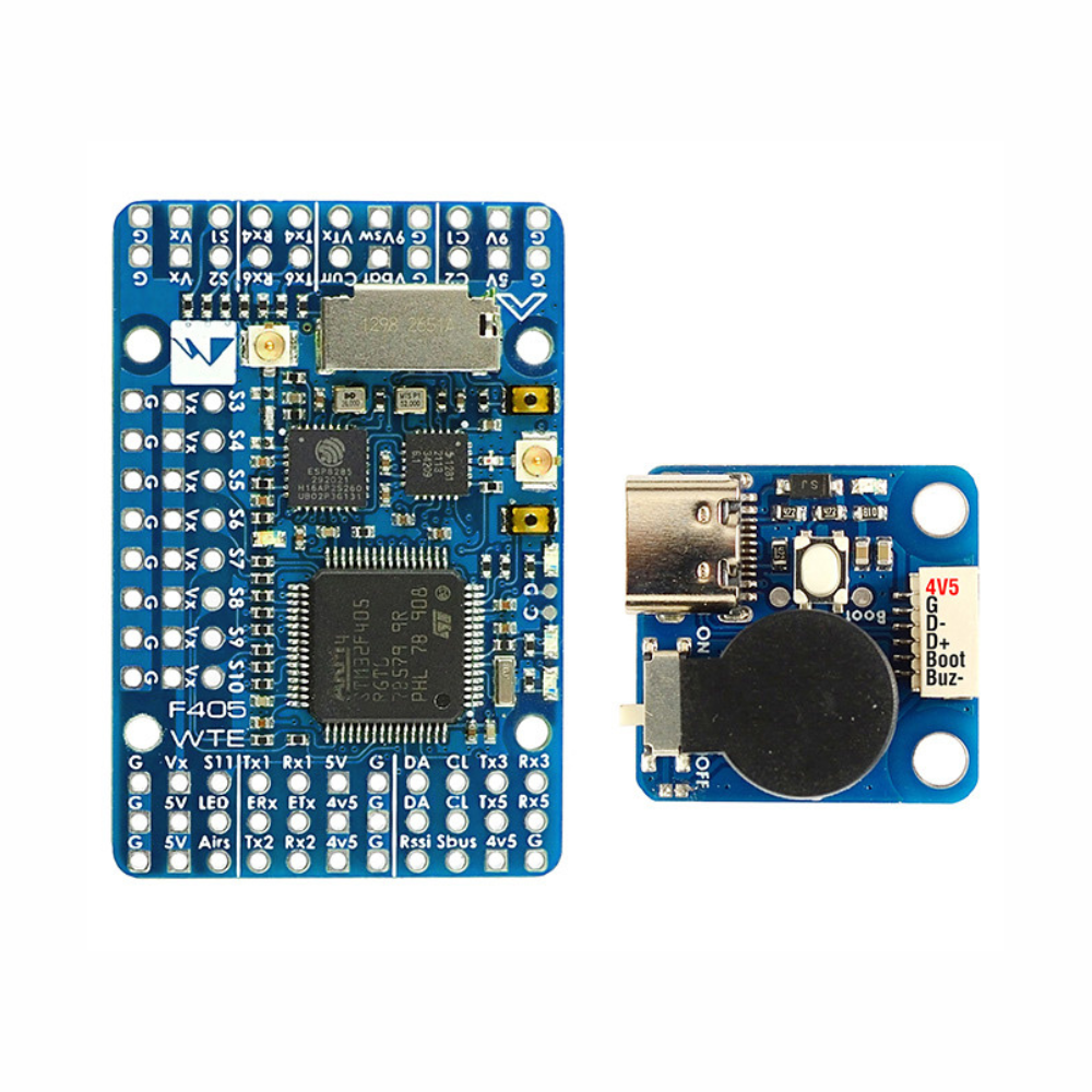 MATEKSYS F405-WTE F405 Flight Controller Built-in 2~6S LiPo OSD Blackbox ArduPilot INAV for RC Drone F405-WSE Updated-HPXGRC