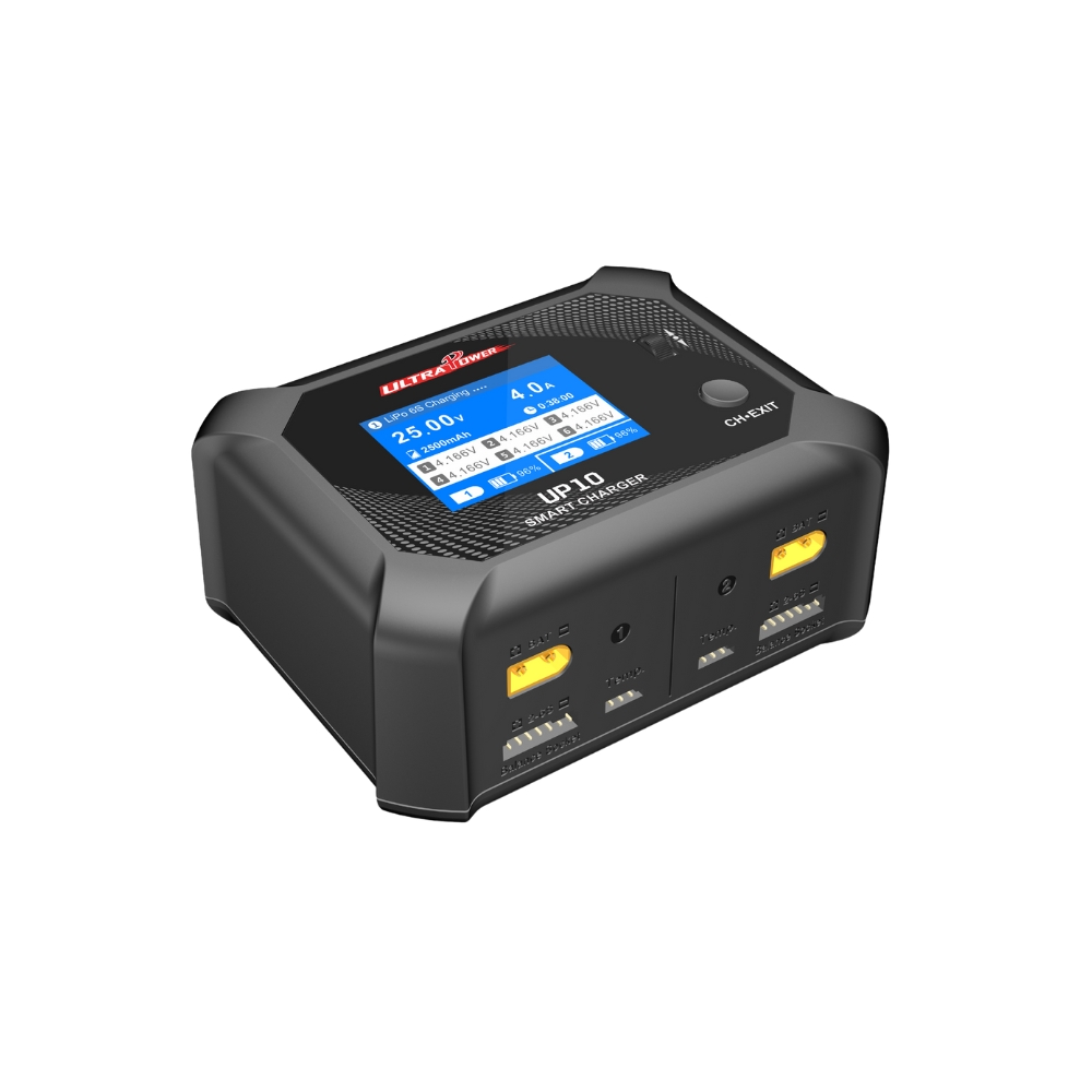 ULTRA POWER UP10 200W dual channel intelligent balance charger 4S2S6S lithium battery charger