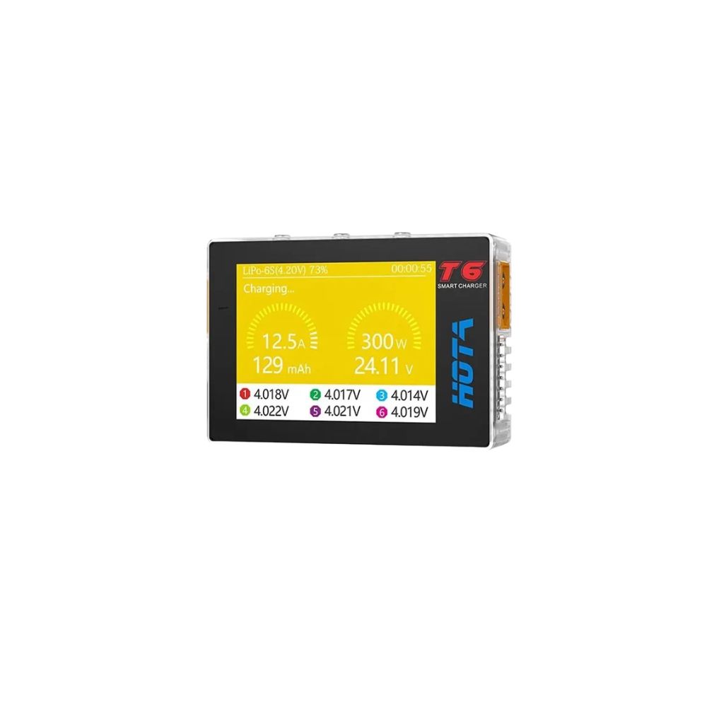 HOTA T6 300W 15A Battery Balance Charger 1-6S