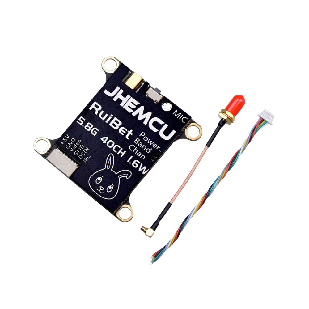 JHEMCU RuiBet Tran-3016W 5.8G 40CH 1.6W VTX