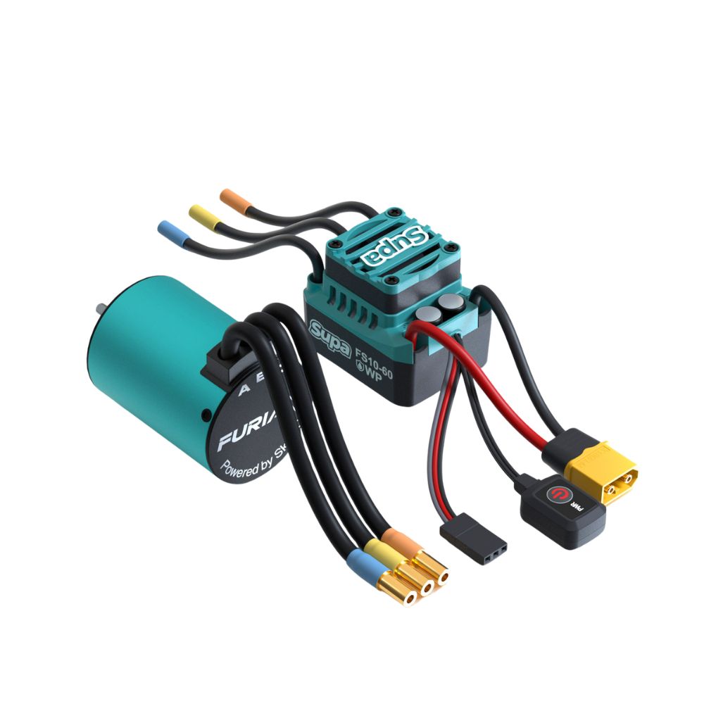 SKYRC FuriaX Supa Combo 3650 5400KV Brushless Motor 60A ESC Waterproof