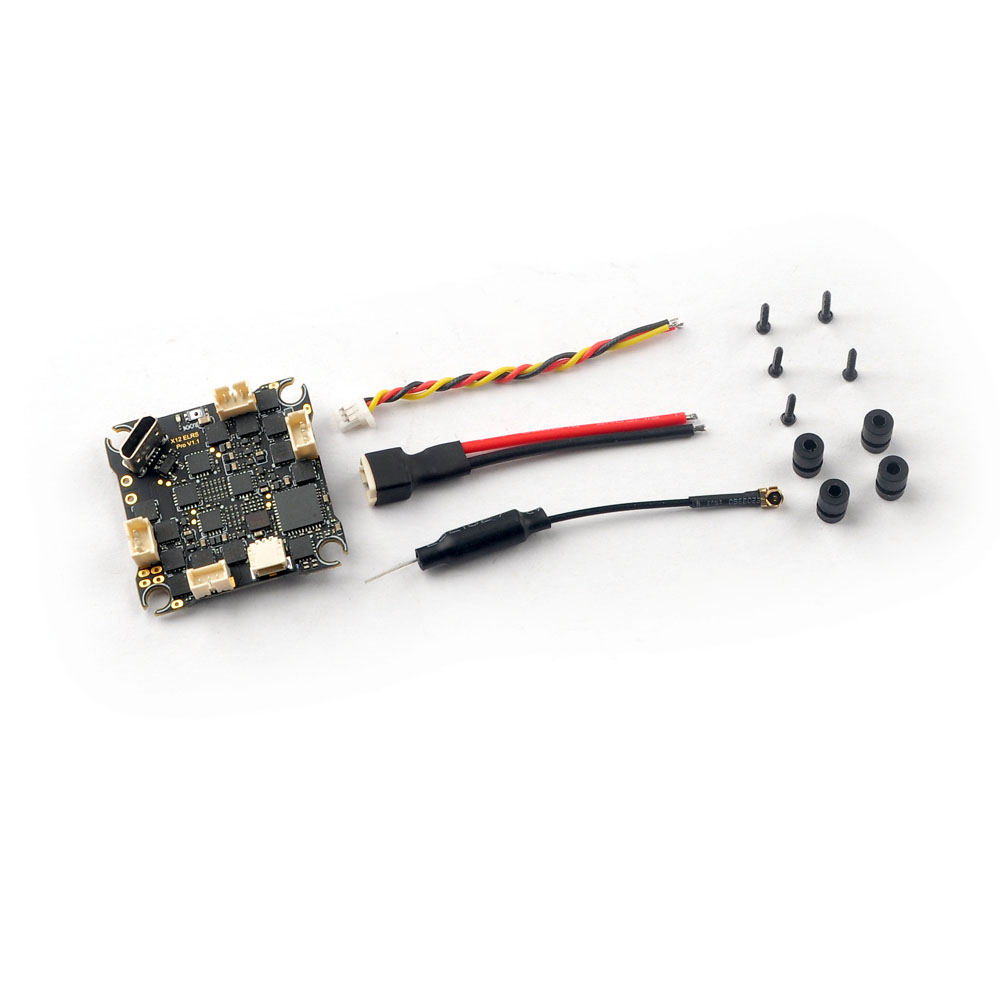 HappyModel X12 ELRS Pro 5in1 AIO Flight Controller Built-in 2.4G ELRS V3.0 OPENVTX 400mW 1-2S LiPo 25.5X25.5mm-HPXGRC