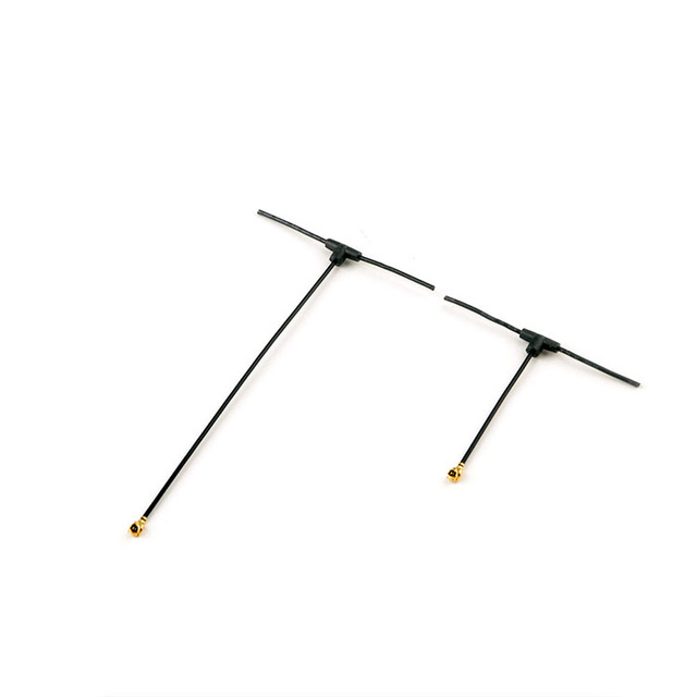 Happymodel 2.4G T omnidirectional Receiver Antenna 40MM/90MM for ELRS EP1 RX IPEX1 compatible with TBS Tracer RC FPV Drone Part-HPXGRC