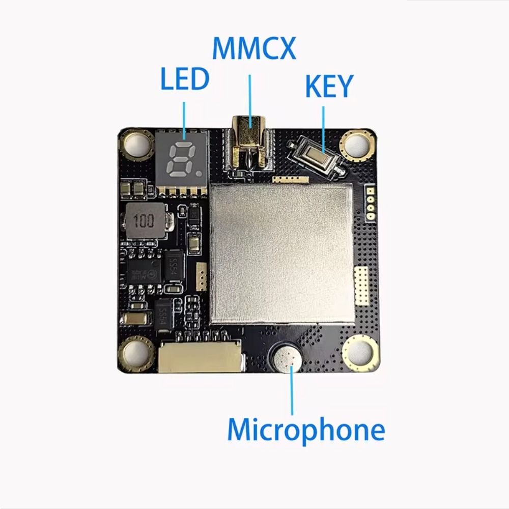 5.8G VTX FPV 2W Video Audio Transmitter 