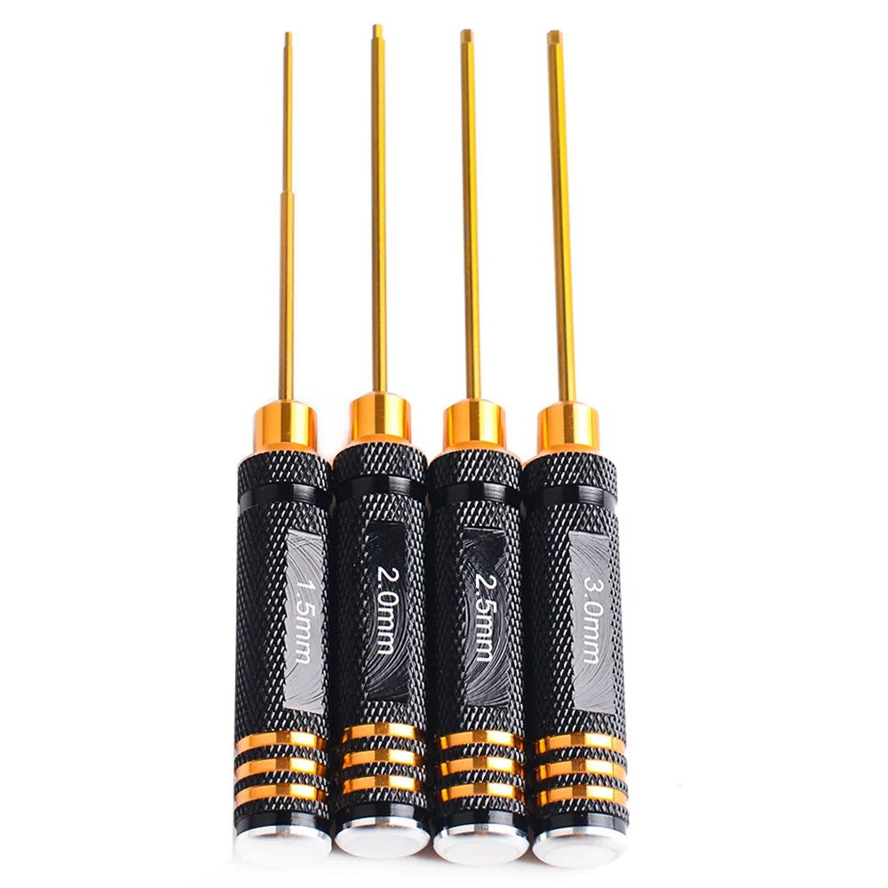 RC Tools Hexagonal Screwdriver Set 1.5 2.0 2.5 3.0mm Screwdriver