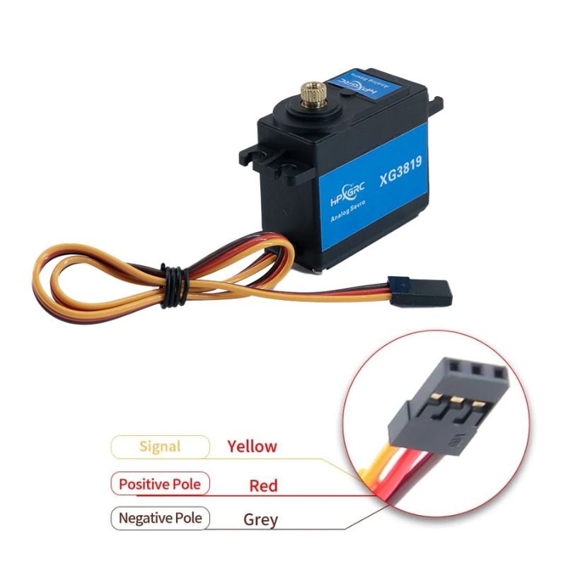 HPXGRC 15kg High Torque Copper Gear Servo