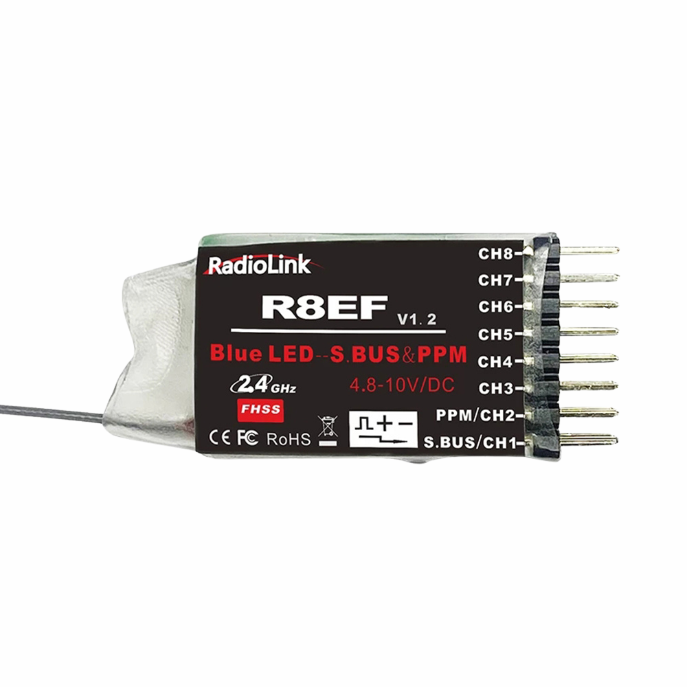Radiolink R12DSM R12DS R9DS R8FM R8EF R8FM R6DSM R6DS R6FG R6F Rc Receiver 2.4G Signal for RC Transmitter-HPXGRC