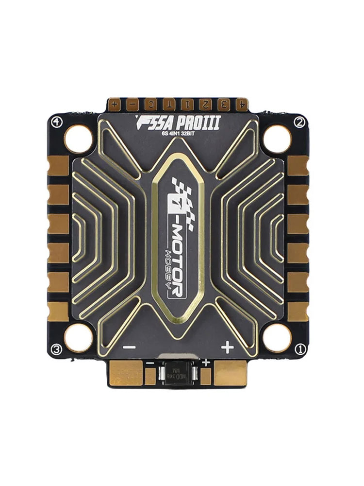 T-Motor F55A PRO lll 4in1 ESC 3S-8S Lipo AM32 128K Electronic Speed Controller For X8 FPV Drone