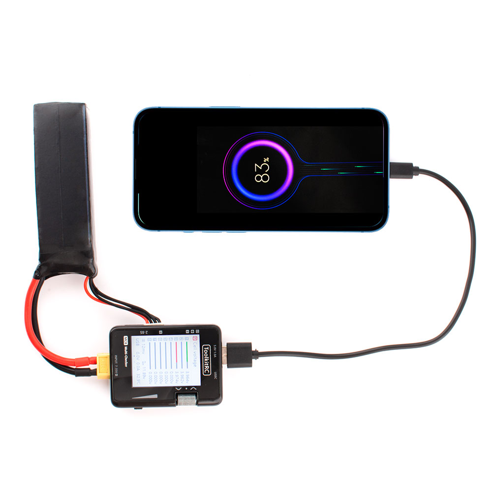 ToolkitRC M4 Pocket 80W 5A MINI Smart Charger 