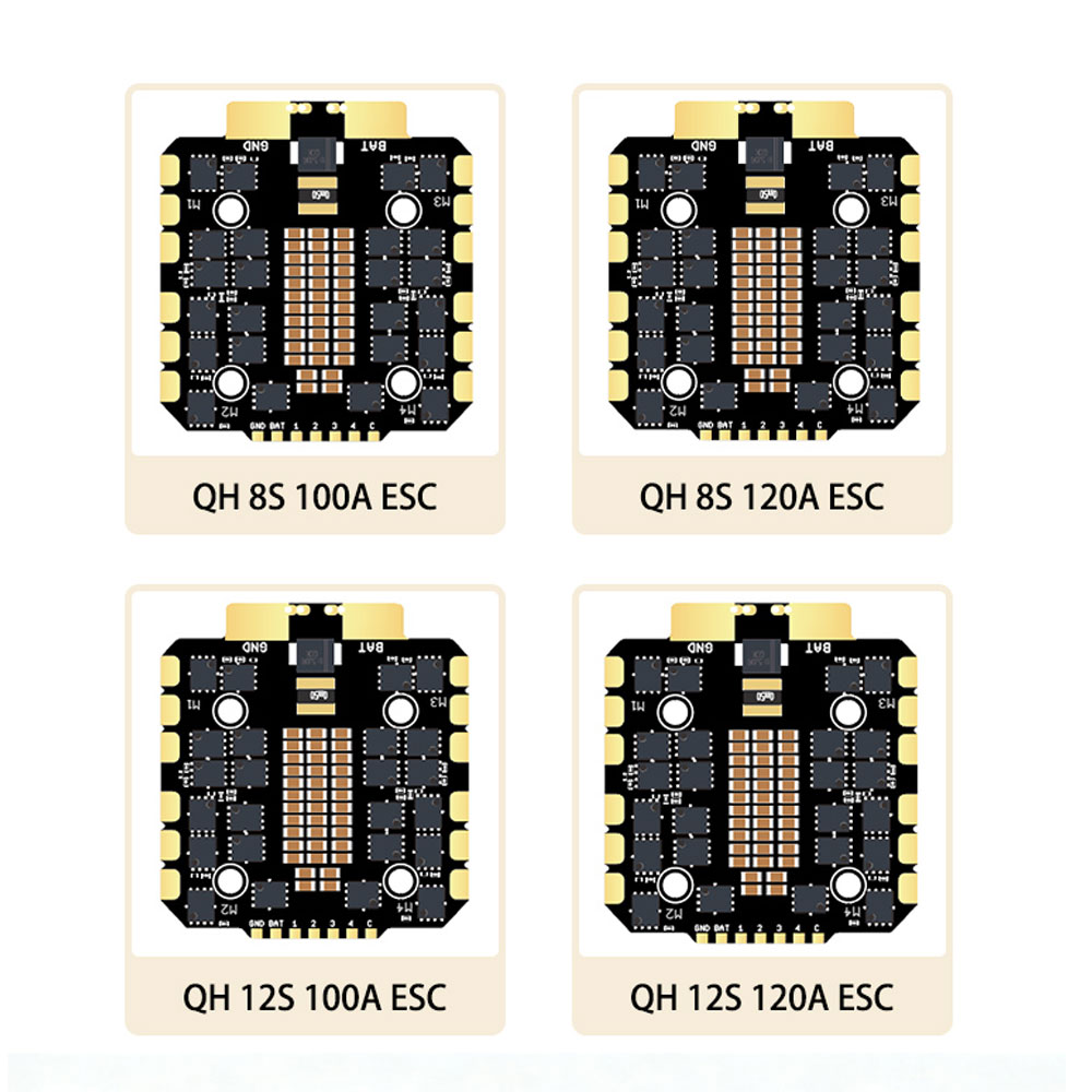 HPXGRC 100A/120A 4IN1 ESC 