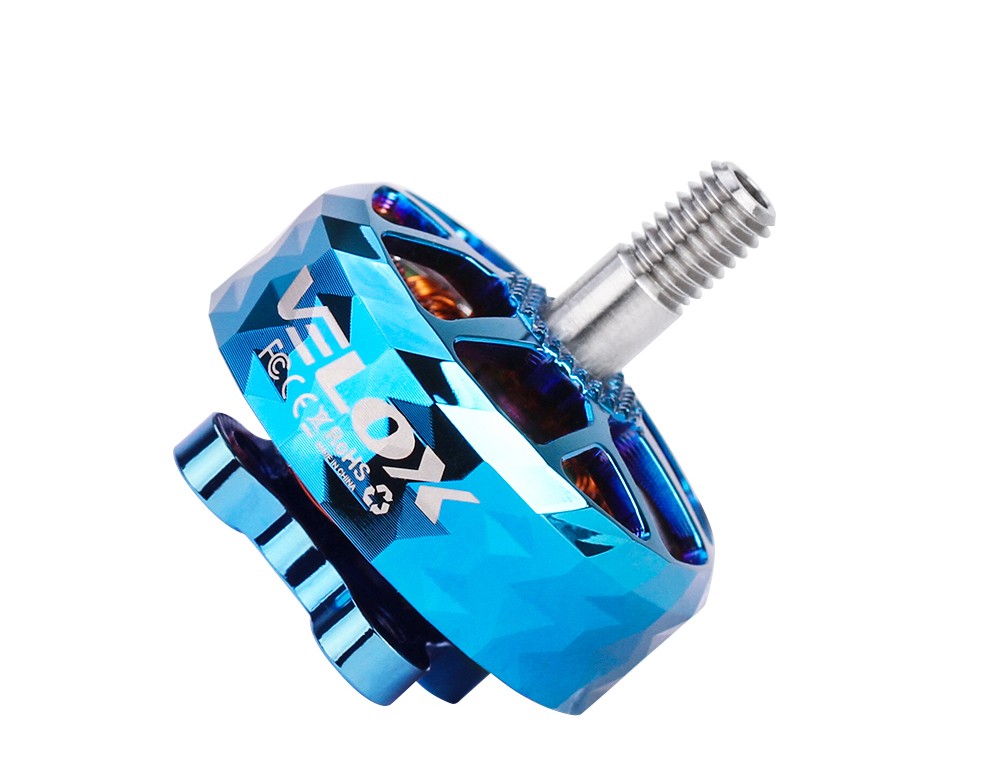 T-Motor VEloce V2306.5 V2 1950KV 6S 2550KV 4S Brushless Motor W/4mmTitanium alloy shaft 4-5inch 