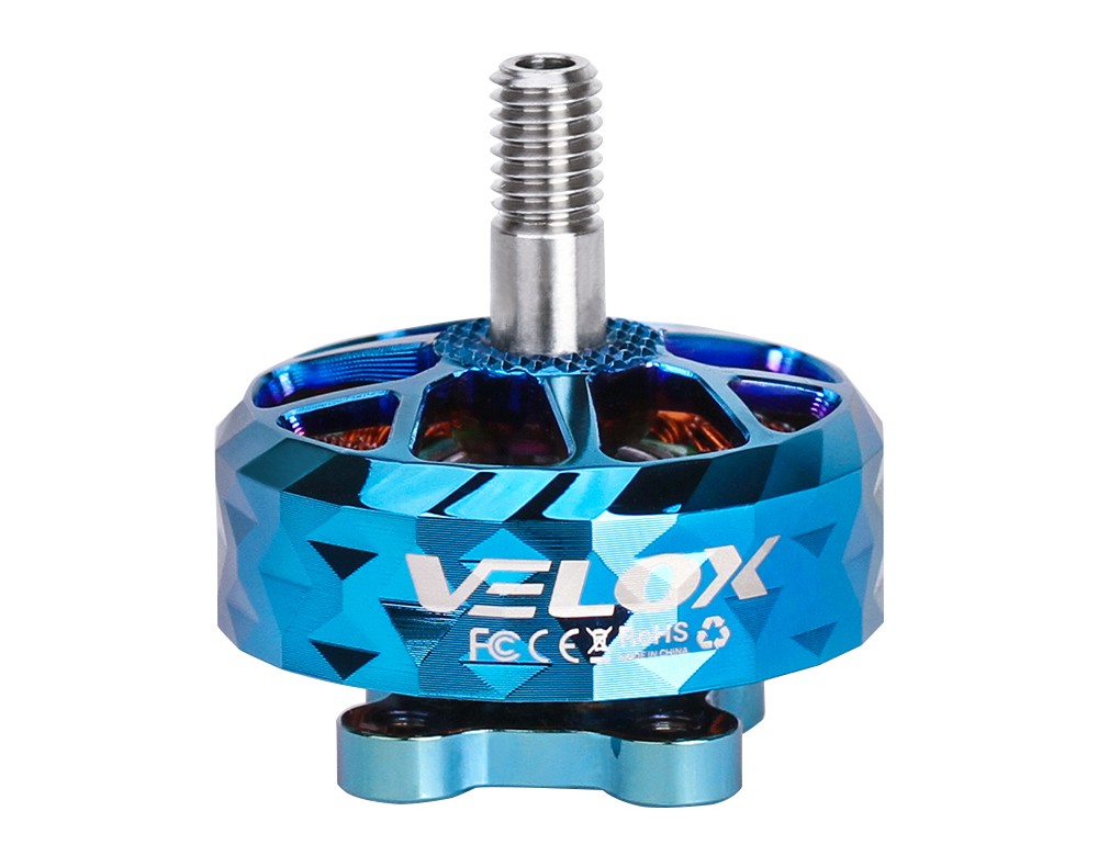 T-Motor VEloce V2306.5 V2 1950KV 6S 2550KV 4S Brushless Motor W/4mmTitanium alloy shaft 4-5inch 